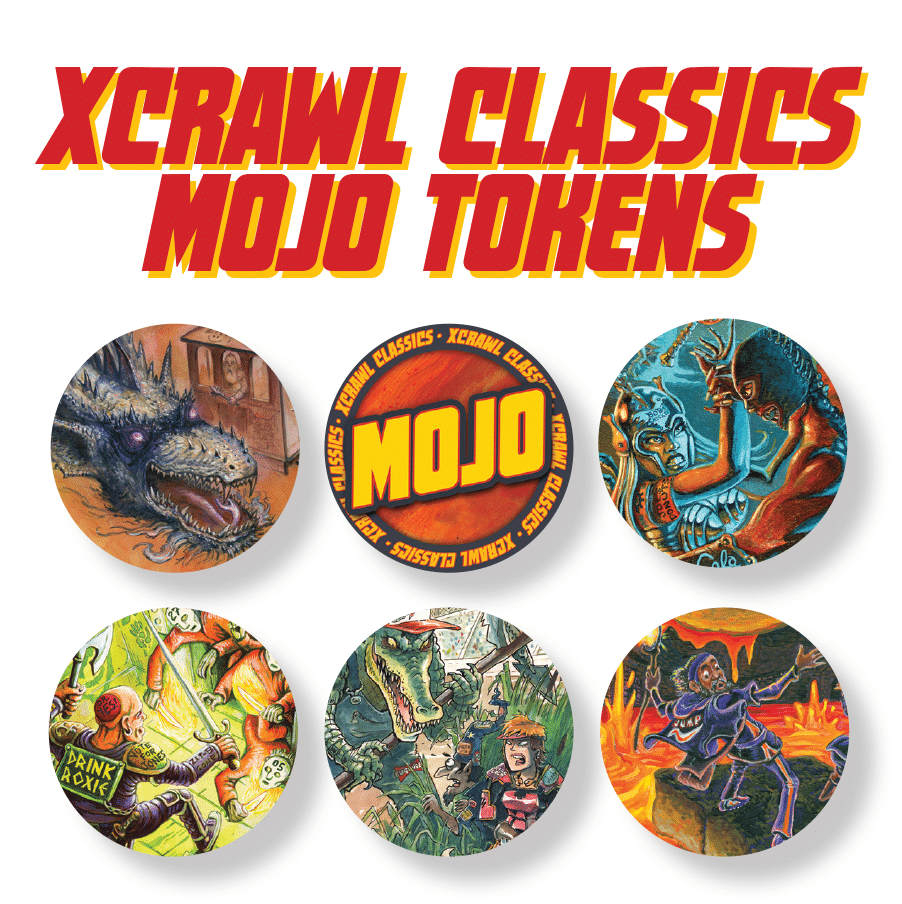 XCrawl Classic Rpg Mojo Tokens image 0